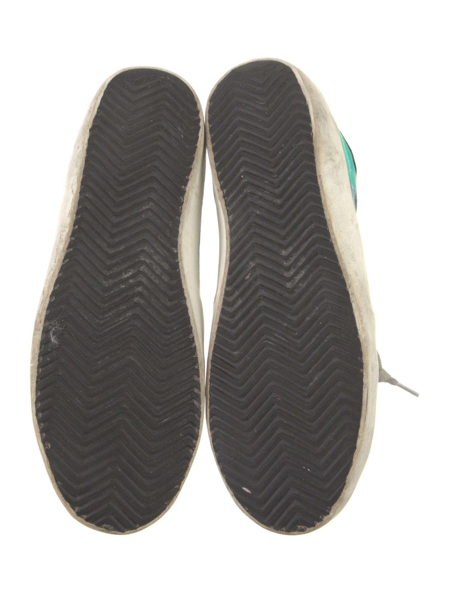 Golden Goose Canvas Printed Sneakers